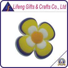 3 D PVC flor sapato Buckle Made in China